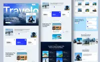 Travellora theme preview
