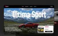 Ultima Sport theme preview