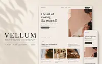 Vellum Rituals theme preview