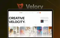 Velory theme preview