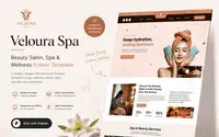 Veloura Spa theme preview