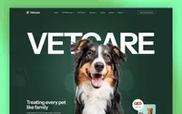 Vetcares theme preview