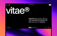 Vitae CV theme preview