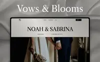 Vows&Blooms theme preview
