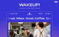 Wake Up! Café theme preview