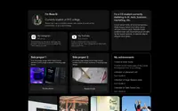 Website for students theme preview