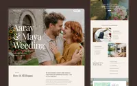 Weddmon theme preview