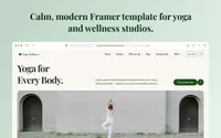 Yoga Wellness theme preview