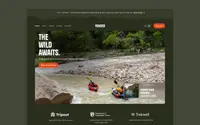Yonder Tourism theme preview