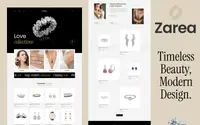 Zarea theme preview