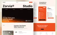 Zorvia theme preview