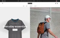 Emerge theme preview