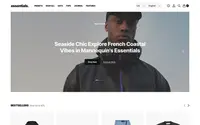 Essentials theme preview