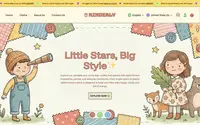 Kinderly theme preview