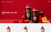 Savor theme preview