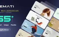 Demati theme preview