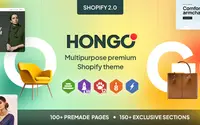 Hongo theme preview