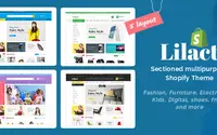 Lilac theme preview