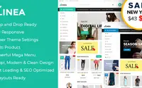 Linea theme preview