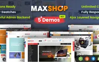 MaxShop theme preview