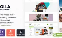 Molla theme preview