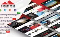 SportStore theme preview