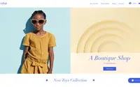 Kids Clothing Store theme preview