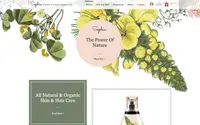 Natural Cosmetics Shop theme preview