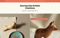 Craftsman Online Art Store (Vibrant) theme preview