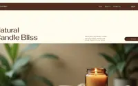 Ecom Natural Candle Boutique (Earthy) theme preview