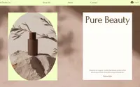 Natural Beauty Boutique (Serene) theme preview
