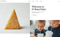 Dairy Store (Clean) theme preview