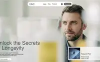Longevity Blog (Sleek) theme preview