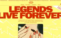 Comics Store (Vintage) theme preview