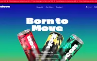 Energy Drinks Store (Gradient) theme preview