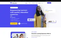 Academic Education Lite theme preview