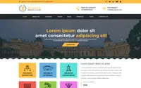 Academic Education theme preview
