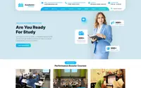 Academic Institute theme preview