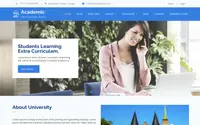 Academic theme preview
