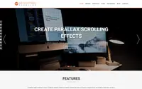AccessPress Parallax theme preview