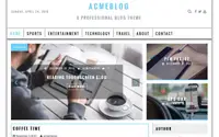 AcmeBlog theme preview