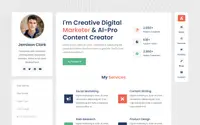 Adas Personal Portfolio theme preview