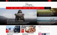 Advance Blogging theme preview