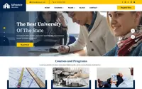 Advance Training Academy theme preview