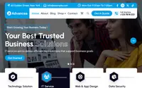 Advancea theme preview