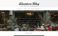Adventure Blog theme preview