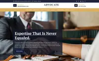 Advocate Lite theme preview