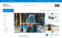 Agency Ecommerce theme preview