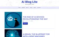 Ai Blog Lite theme preview