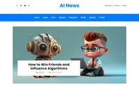 AI News theme preview